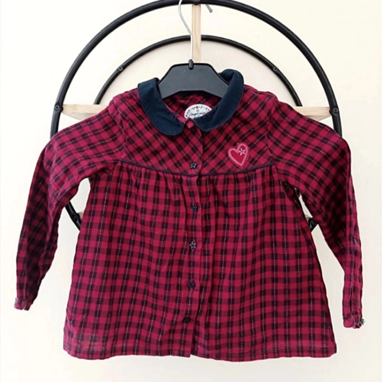 5 ans blouse chemise sergent